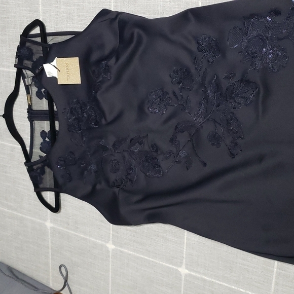 Nwt Tahari Dress, Color Navy Blue, Size 12 - Picture 14 of 14